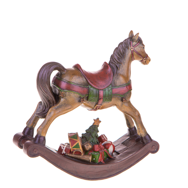 Cavallo a Dondolo Natalizio