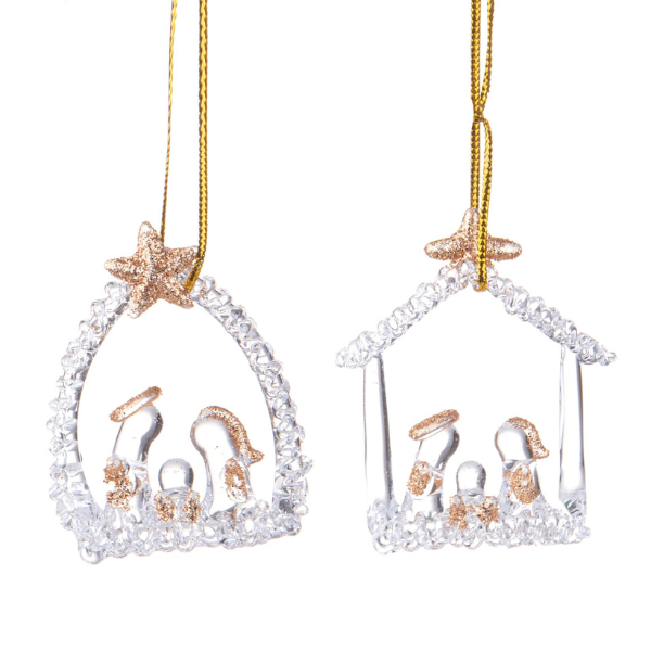 Mini Natività in Vetro