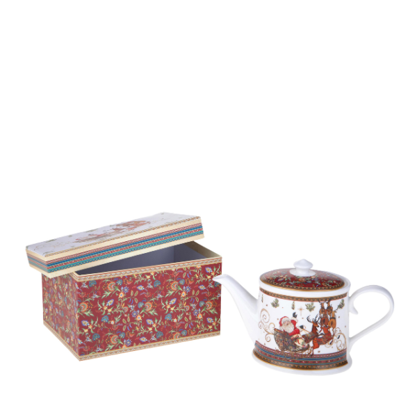 Teiera Natalizia con Babbo Natale