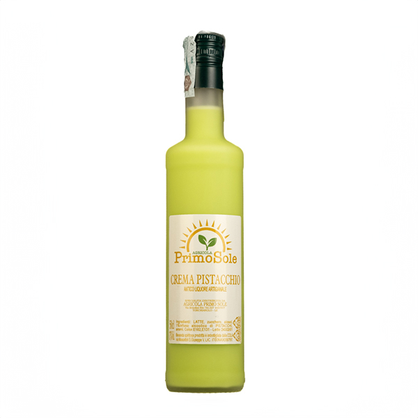 Liquore artigianale alla crema di pistacchio